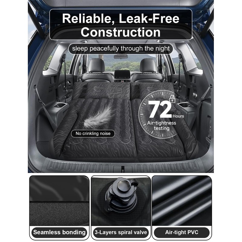 Umbrauto SUV Air Mattress for Trunk: Upgraded Car Camping Mattress