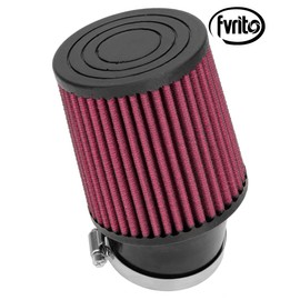FVRITO High Performance Upgraded Air Filter Cleaner for 6.5 HP Predator 212cc 68120 69730 60363 196cc GX160 GX200 BT200X CT100X CT100U CT200U CC100X RTK100 RB200 Baja MB165 MB200 Mini Bike Go Kart Red