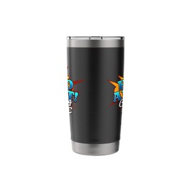 Hero Alert! 1 Epic Year 1st Birthday Superhero Comic Book Stainless Steel Insulated Tumbler