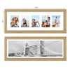 Hongkee 8x24 Picture Frame 2 Pack, Natural Oak Wood Frame