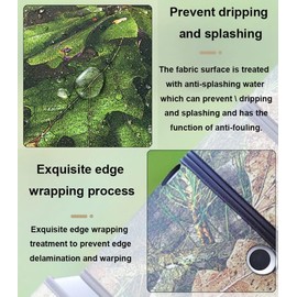 Chasing Birds Waterproof Lens Coat for Nikon Z 180-600mm F/5.6-6.3 VR Lens Camouflage Rain Cover (KYMC)