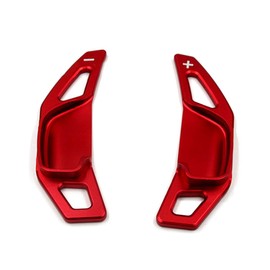 Steering Wheel Aluminum Alloy Paddle Shifter For Toyota Camry 2012-2016, Corolla 2014-2018 (Red)