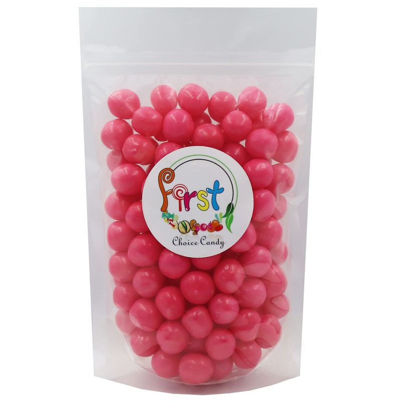 Sour Chewy Fruit Candy Balls (Pink Grapefruit, 2 Pound)