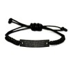 Funny Mother Black Rope Bracelet, May Your to-Do List Be