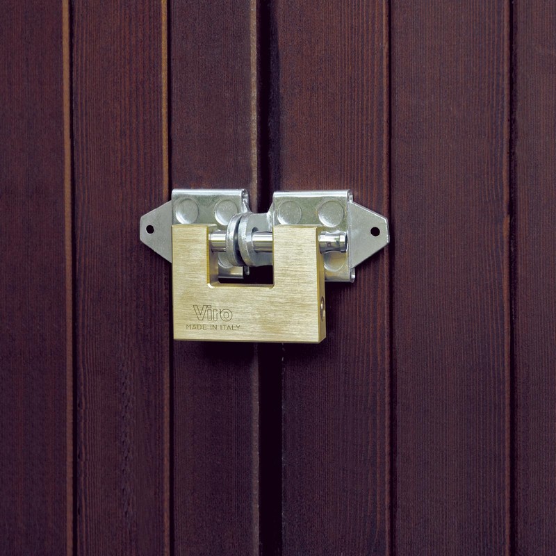 Codiven 11430032 – Viro Square Padlock 75 mm Arch 27