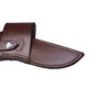 Custom Cross Draw Leather Knife Sheath for Buck 119 Knife,