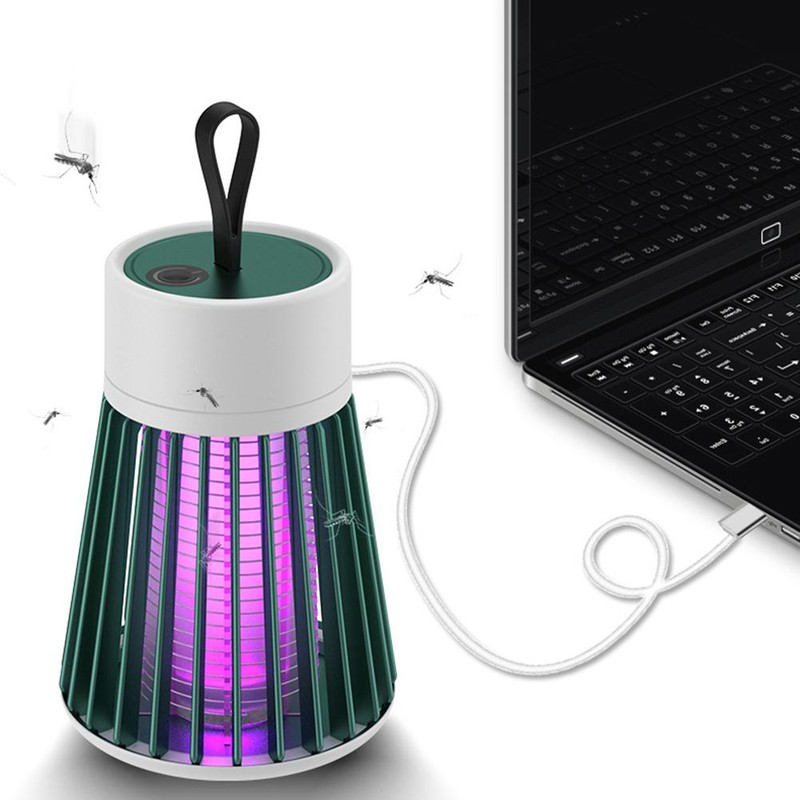 Electric Mosquito Killing Lamp USB Charging LED Light Trap Fly