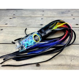 Lobo Lures #50 Typhoon 15" Abalone Shell in Pelagic Candy Marlin Big-Game Fishing Trolling Lure USA Made (Non-Rigged)