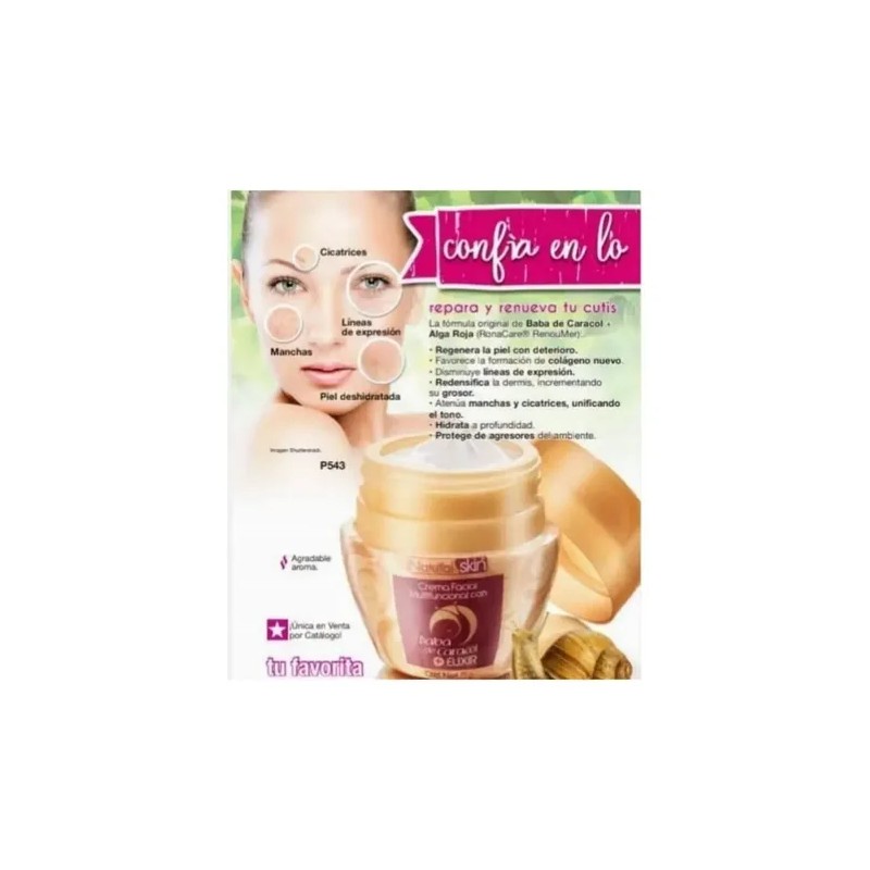 Crema Facial Multifuncional Manchas Cicatrices Natural Skin