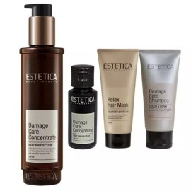 Aesthetica [에스테티카] 데미지 케어 컨센트레이트 헤어 에센스 오일 120ml [컨센트레이트 120ml + 사은품 3번] [Aesthetica] Damage Care Concentrate Hair Essence Oil 120ml [Concentrate 120ml + Gift 3]