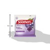 SOOTHERS Blackcurrant Sore Throat Lozenges 30 Pack, 120g