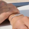 LeCalla 925 Sterling Silver Celtic Bracelets for Women | Trinity