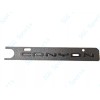 GMC 1PC Matte Black Rear Tailgate Canyon Letter Emblem Fit
