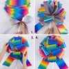 2Pcs Large Gift Bows，14" Wide, Bows for Gift, Christmas, Presents,