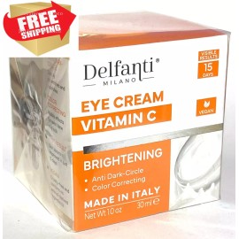 Delfanti Milano Eye Cream Vitamin C Brightening Anti-aging results in 15 days