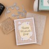 BAOFALI 3D Embossing Folder for Card Making Blooms Plastic Embossing
