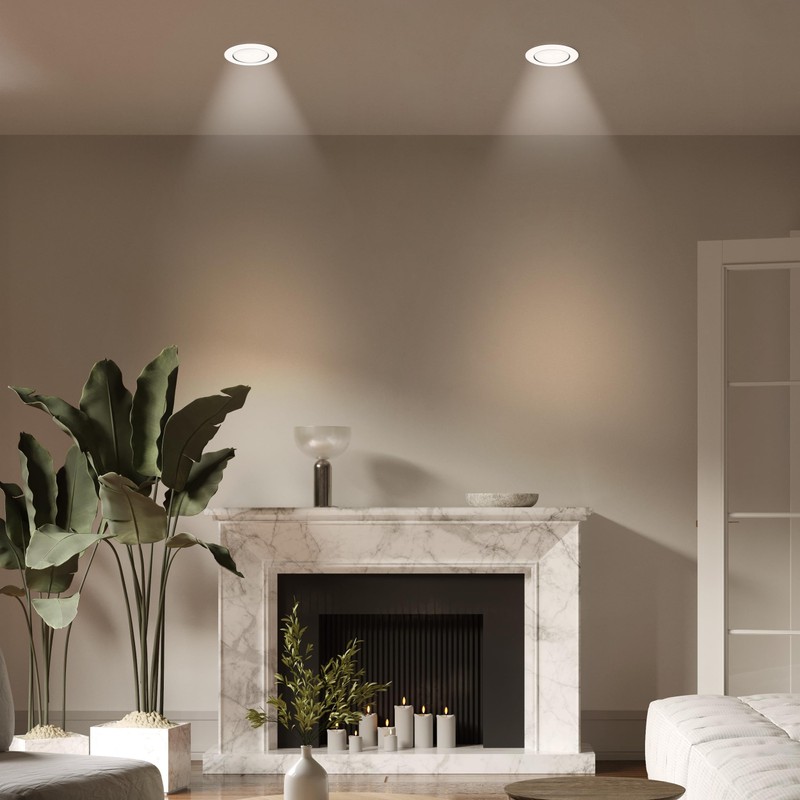 Feit Electric LED BR30 Bulbs, 65W Equivalent, 7.2W LED, 650