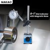 Dial Indicator with Magnetic Base and Point Precision Inspection Set,