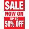 Printed Sale Posters (A3 Sale Now On) Window PosterPCL Media