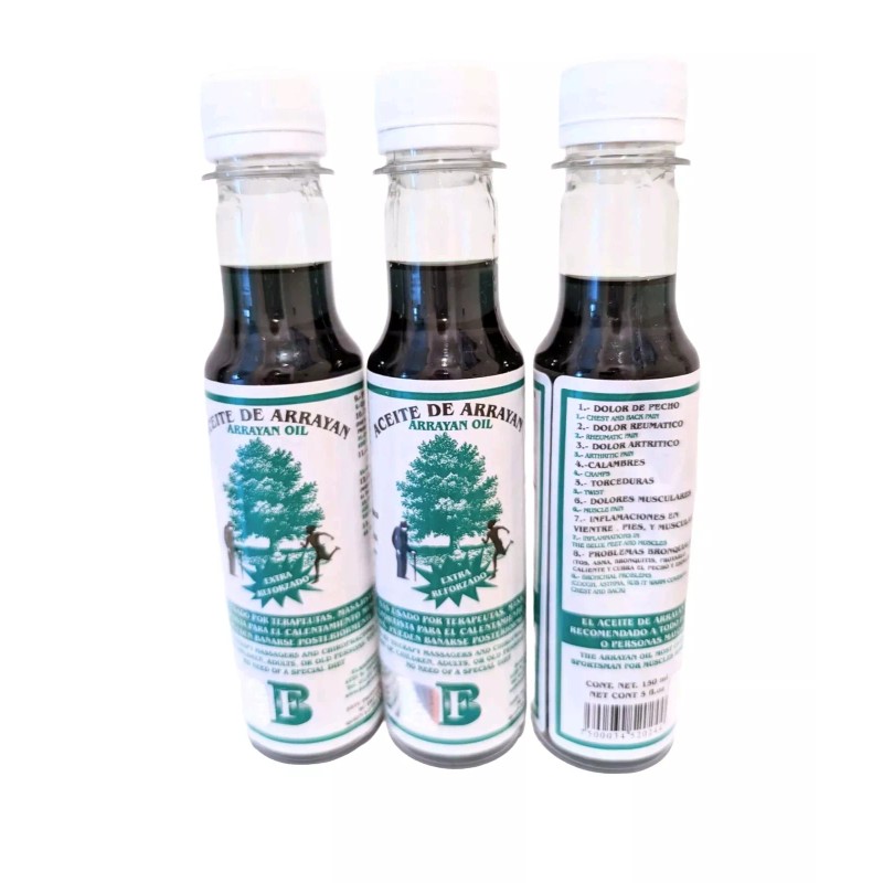 Del Roble 3 Aceite de Arrayan Oil for Massage Soothing