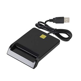 Lrocaoai Universal Portable Smart Card Reader for Bank Card Card ID DNIE ATM IC SIM Card Reader for Android Phones and Tablet, 319687