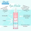 2 Pack Agua Micelar Limpieza Profunda Facial Sheló Nabel