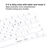 MMDW Ultra Thin Silicone Korean Language Keyboard Cover Skin for