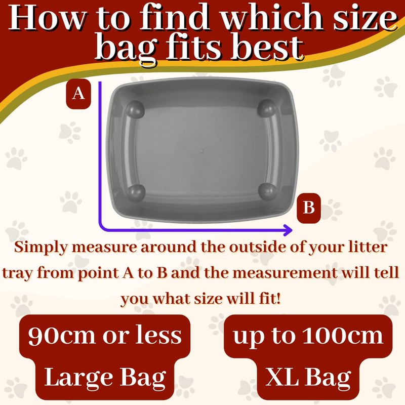Natures Zone Cat Litter Tray Liners Large 20 Pack |
