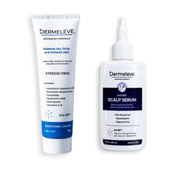 Dermeleve Itch-Free Bundle with 60g Cream and Scalp Serum (2 Items)