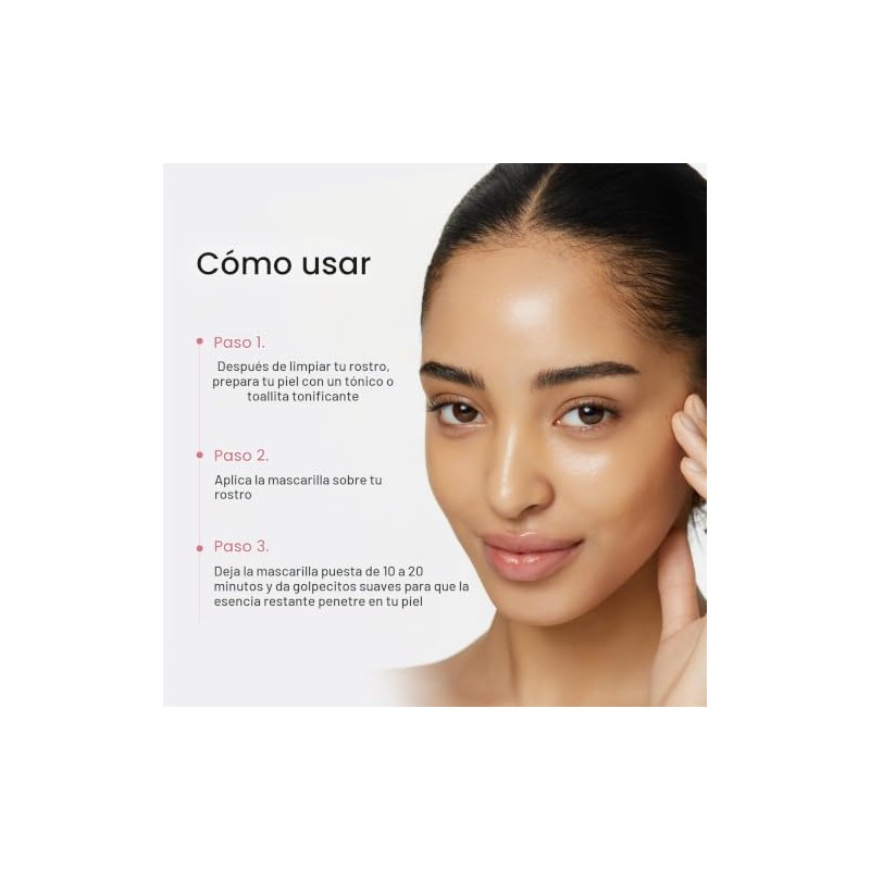 medicube Mascarilla facial rosa con recubrimiento de vitaminas y ADN