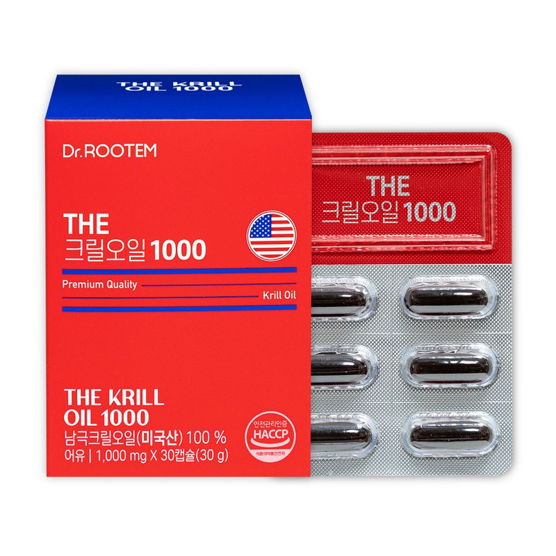 Dr. Rootem Krill Oil Phospholipid 56 THE Krill Oil 1000,