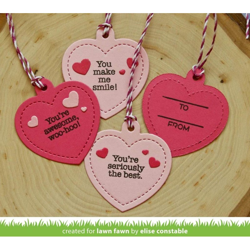 Lawn Fawn Clear Stamps Love Poems LF2167