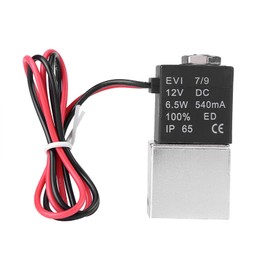 12 V DC 1/4 2 Way Normal Closed Pneumatic Aluminium Electric Solenoid Air Valve Solenoid Valve 12 V, Pneumatic Solenoid Valve, Valve Pneumatic 5 V, 12 V Solenoid Valve, Small Electric Air l