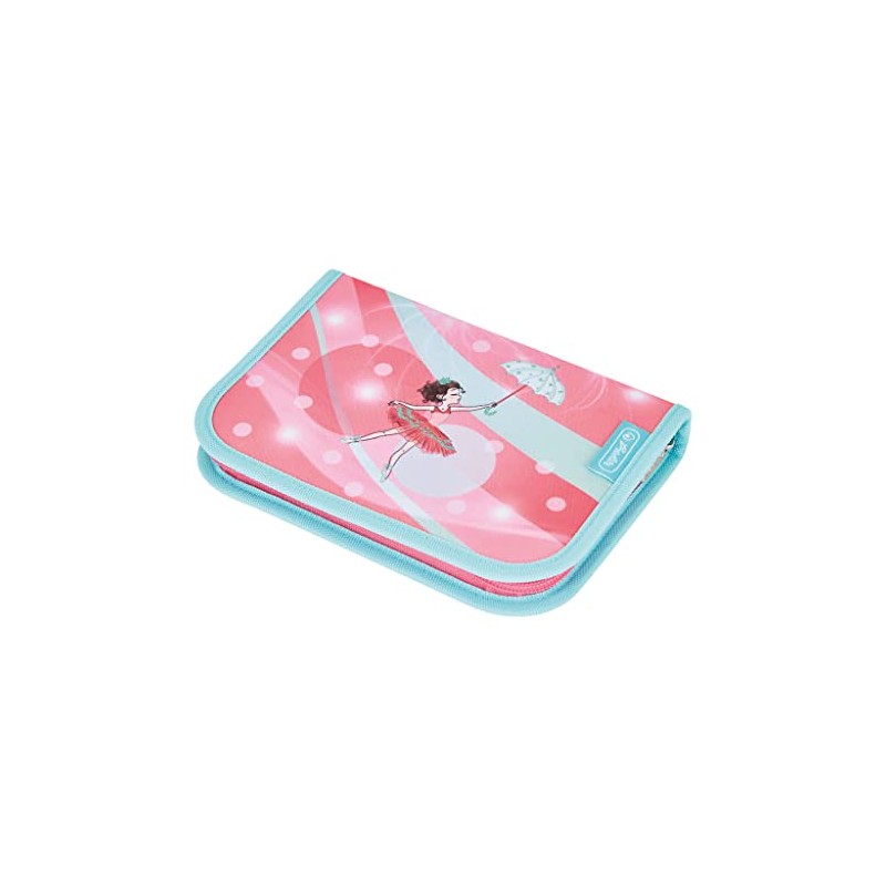 Herlitz 31-Piece Pencil case, Ballet Love, 20,5 x 14 x