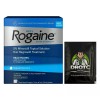 Rogaine 60ml Topical Solution Hair Regrowth Treatment for Men Bonus
