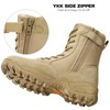 Maelstrom Tactical Combat Boots - Mens Lightweight Full Grain Leather
