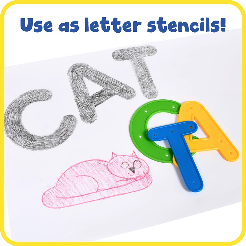 READY 2 LEARN Lacing Alphabet - Uppercase - 26 Letters