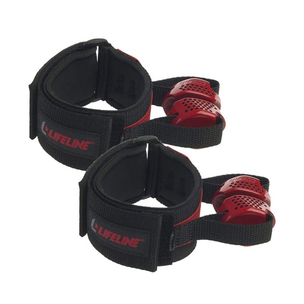 Lifeline Fitness Ankle and Wrist Attachments for Exercise Resistance Cables to Isolate and Target Muscle Groups