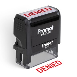 Promot Denied - Self Inking Rubber Stamp - Ink Stamps