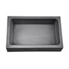 100 Troy Ounce Gold Rectangular Graphite Ingot Mold Metal Melting