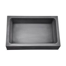 100 Troy Ounce Gold Rectangular Graphite Ingot Mold Metal Melting Casting Refining Scrap Jewelry Making