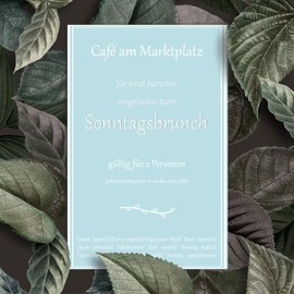 DIN A4 Card Sheet Plano Sheet 240 g/m2 FarbenFroh 25 Bogen 19 Light Blue