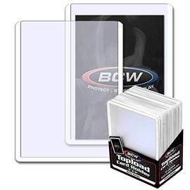 BCW 1-TLCH-WH 3X4 Topload Card Holder - White Borde