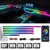 Dreamcolor Acrylic Interior Car Lights, WEBUPAR Car Accessories 6 in