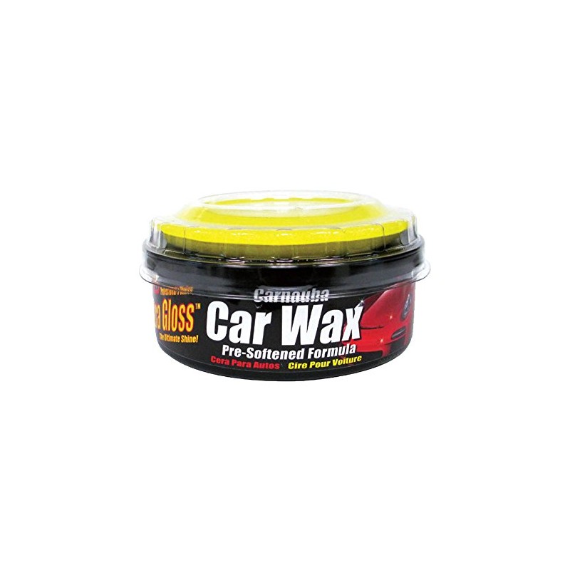 HS Carnauba Car Wax Paste Ultra Gloss 8oz