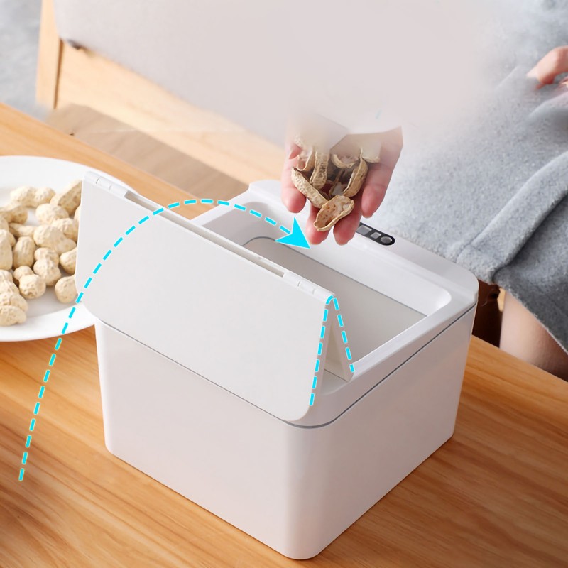 Smart Sensor Trash Waste Can Multifunctional Electric Induction Storage Bin