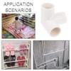 YUNYANZE 11 Pcs 3 Way Inner Diameter 20mm PVC Fittings
