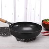 HERNGEE 2 Pack Round Cast Iron Trivet, 6.7 Inch Heavy-Duty