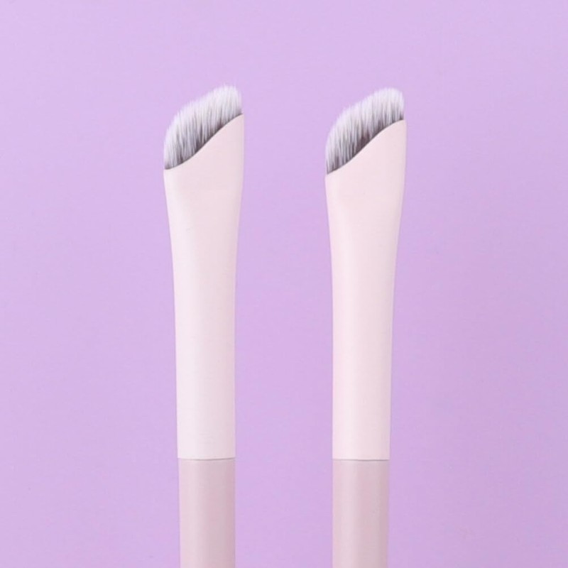 SEWACC 4pcs Eyeliner Brush Fine Angled Eye Liner Brush Angled