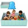 50" Foldable Sandbox for Outdoor, Heavy Duty Oxford Cloth Portable